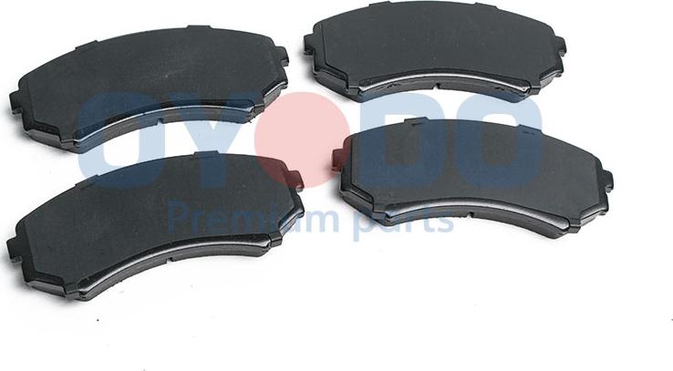 Oyodo 10H5021-OYO - Brake Pad Set, disc brake www.autospares.lv