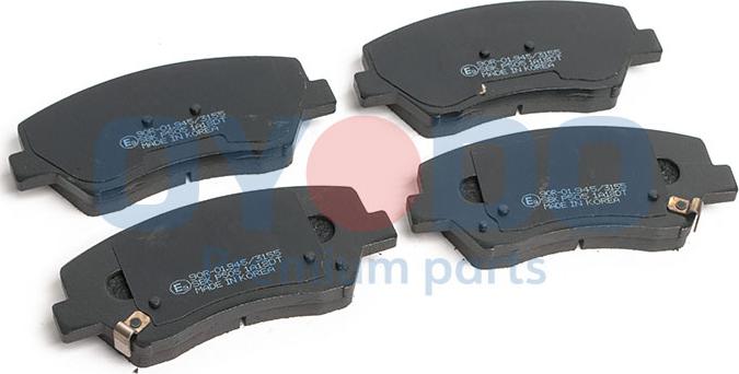 Oyodo 10H0528-OYO - Тормозные колодки, дисковые, комплект www.autospares.lv