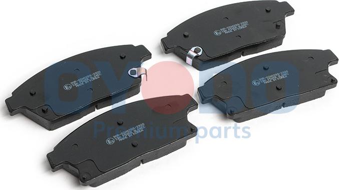 Oyodo 10H0017-OYO - Brake Pad Set, disc brake www.autospares.lv