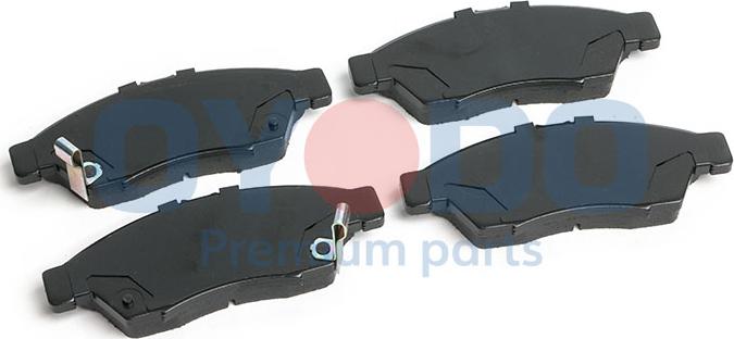 Oyodo 10H8016-OYO - Brake Pad Set, disc brake www.autospares.lv