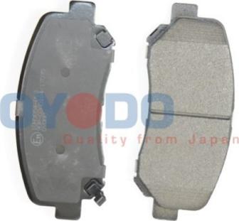 Oyodo 10H3054-OYO - Brake Pad Set, disc brake www.autospares.lv