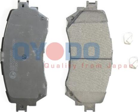 Oyodo 10H3055-OYO - Bremžu uzliku kompl., Disku bremzes www.autospares.lv