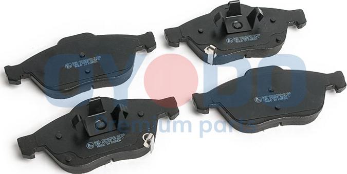 Oyodo 10H2057-OYO - Brake Pad Set, disc brake www.autospares.lv