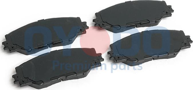 Oyodo 10H2060-OYO - Brake Pad Set, disc brake www.autospares.lv