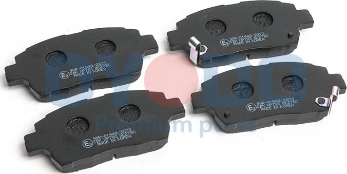 Oyodo 10H2036-OYO - Brake Pad Set, disc brake www.autospares.lv