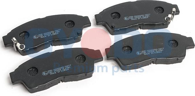 Oyodo 10H2028-OYO - Brake Pad Set, disc brake www.autospares.lv