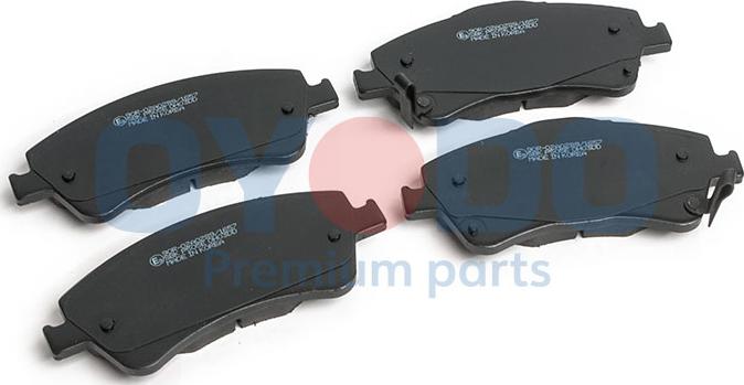 Oyodo 10H2076-OYO - Brake Pad Set, disc brake www.autospares.lv