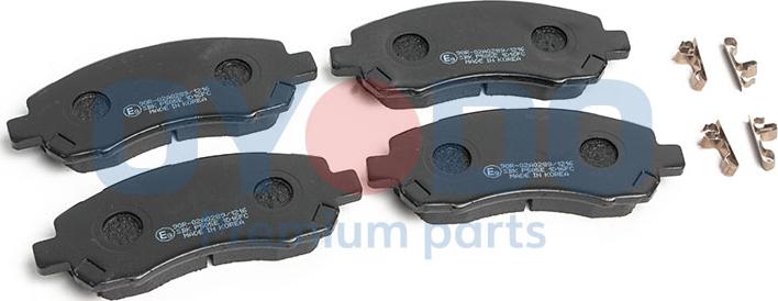 Oyodo 10H7010-OYO - Brake Pad Set, disc brake www.autospares.lv