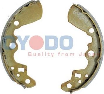 Oyodo 25H8014-OYO - Bremžu loku komplekts www.autospares.lv