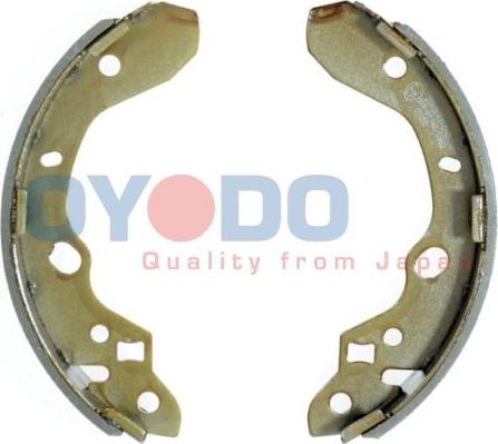 Oyodo 25H3043-OYO - Bremžu loku komplekts www.autospares.lv