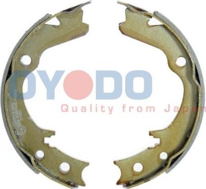 Oyodo 25H7014-OYO - Комплект тормозов, ручник, парковка www.autospares.lv