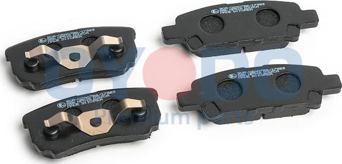 Oyodo 20H5013-OYO - Brake Pad Set, disc brake www.autospares.lv