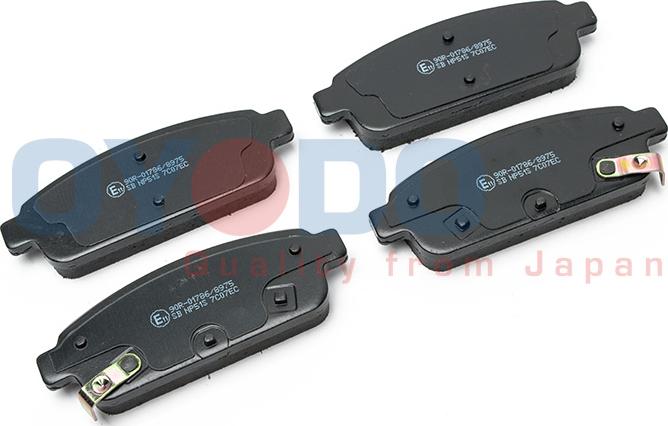 Oyodo 20H0014-OYO - Brake Pad Set, disc brake www.autospares.lv