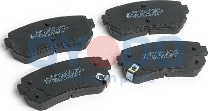 Oyodo 20H0308-OYO - Brake Pad Set, disc brake www.autospares.lv