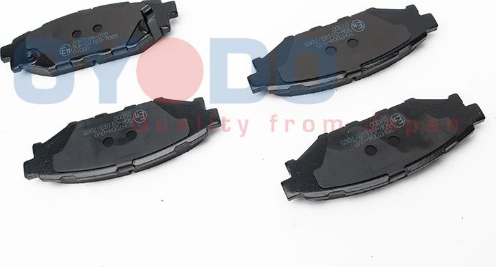 Oyodo 20H7004-OYO - Brake Pad Set, disc brake www.autospares.lv