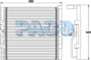 PACO CL3932 - Kondensators, Gaisa kond. sistēma www.autospares.lv