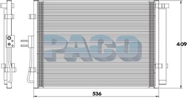 PACO MP5148 - Kondensators, Gaisa kond. sistēma www.autospares.lv