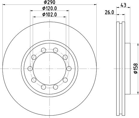 Pagid 59175 - Bremžu diski www.autospares.lv