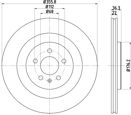 Pagid 54946 - Bremžu diski www.autospares.lv