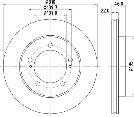 Pagid 54490 - Bremžu diski www.autospares.lv