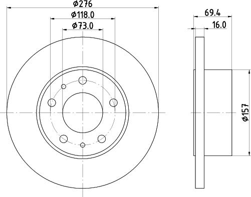 Pagid 54047 - Bremžu diski www.autospares.lv