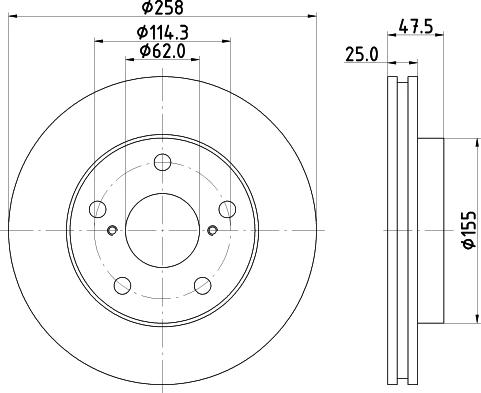 Pagid 54144 - Bremžu diski autospares.lv