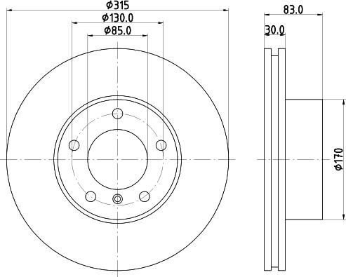 Pagid 54134 - Bremžu diski www.autospares.lv