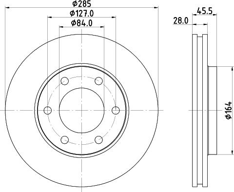 Pagid 54130 - Bremžu diski www.autospares.lv