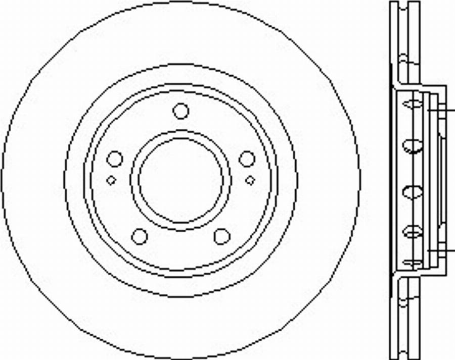 Pagid 54352PRO - Bremžu diski autospares.lv