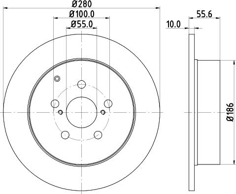 Pagid 54357 - Bremžu diski www.autospares.lv