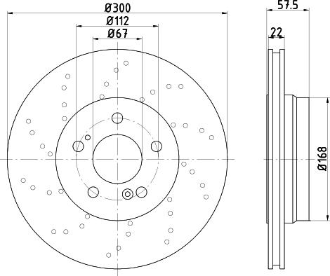 Pagid 54239 - Bremžu diski www.autospares.lv