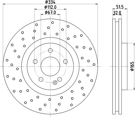 Pagid 54238 - Bremžu diski www.autospares.lv