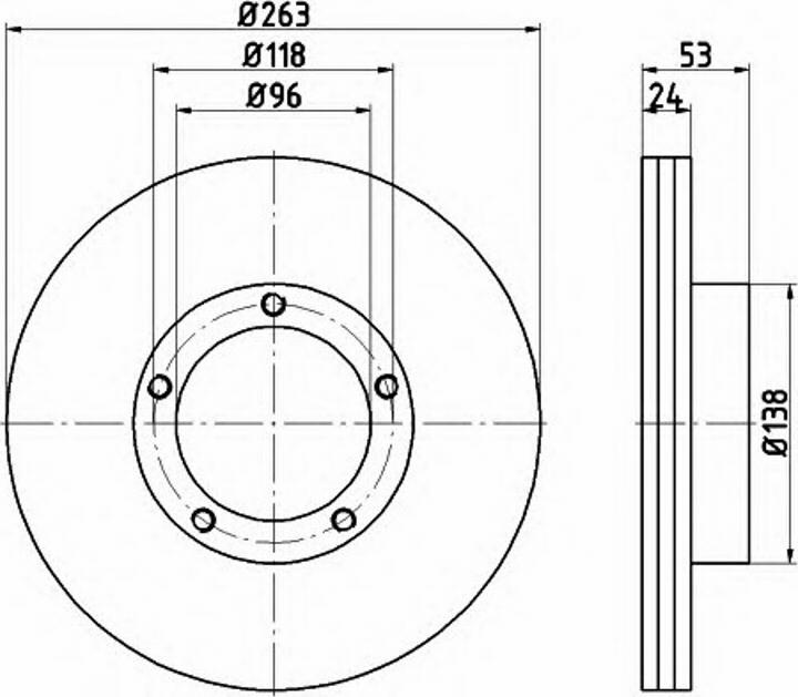 Pagid 54746PRO - Bremžu diski autospares.lv