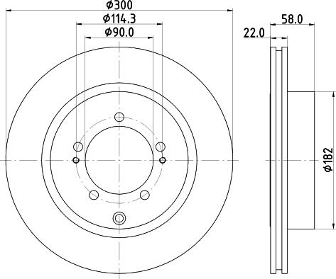 Pagid 54706 - Bremžu diski www.autospares.lv