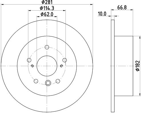 Pagid 55402 - Bremžu diski autospares.lv