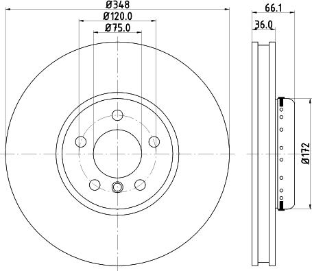 Pagid 55538 - Bremžu diski www.autospares.lv