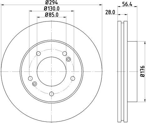 Pagid 55032 - Bremžu diski www.autospares.lv