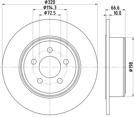 Pagid 55348 - Bremžu diski www.autospares.lv