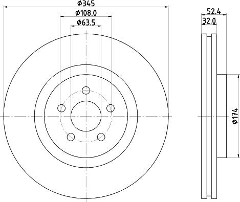 Pagid 56189 - Bremžu diski www.autospares.lv