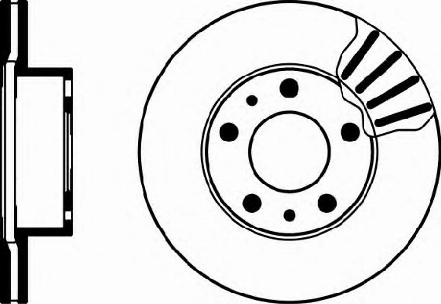 Pagid 50916PRO - Brake Disc www.autospares.lv