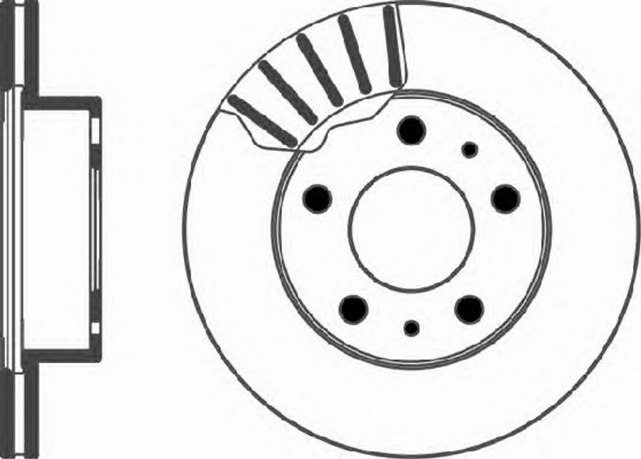 Pagid 50917PRO - Brake Disc www.autospares.lv