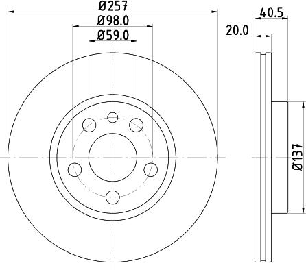 Pagid 50936 - Bremžu diski www.autospares.lv