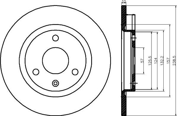 Pagid 50624 - Bremžu diski www.autospares.lv