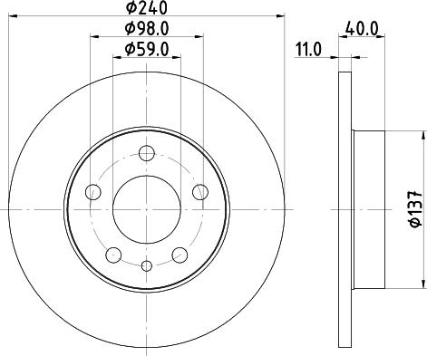 Pagid 50125 - Bremžu diski autospares.lv