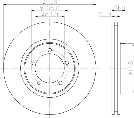 Pagid 50355 - Bremžu diski www.autospares.lv