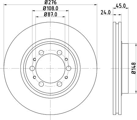 Pagid 50219 - Bremžu diski www.autospares.lv