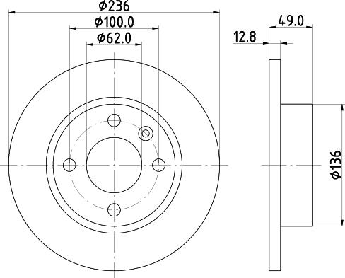 Pagid 50230 - Bremžu diski www.autospares.lv