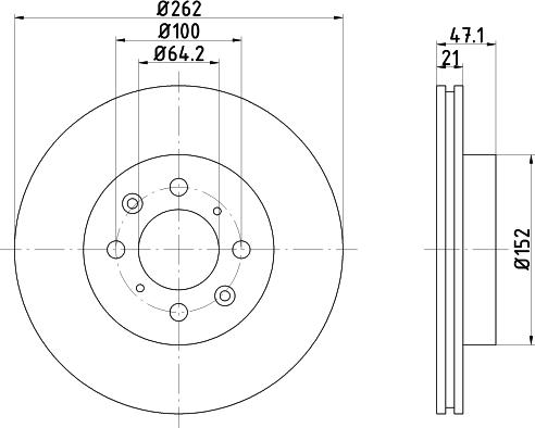 Pagid 51118 - Bremžu diski www.autospares.lv