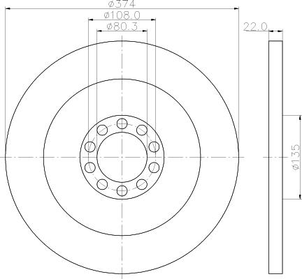 Pagid 58246 - Bremžu diski www.autospares.lv