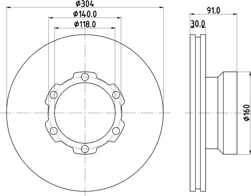 Pagid 58259 - Bremžu diski www.autospares.lv